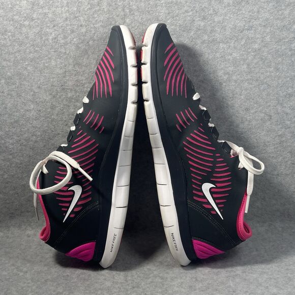 Nike Free Balanza 3.0 Running Training Shoes Gray Pink Women 11 Athletic Sneaker - Picture 10 of 15